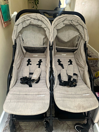 Puggle double pushchair - puggle,