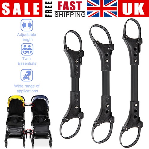 Twin stroller connector - 3x,