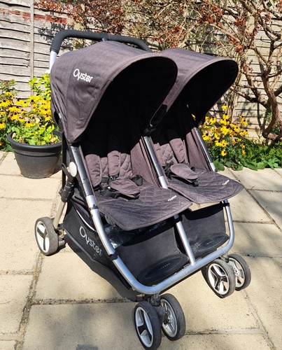 Oyster twin double stroller - double,