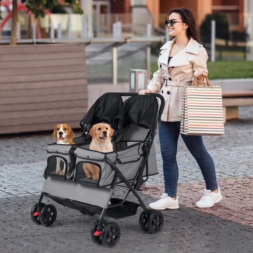 Pet stroller foldable - pet,