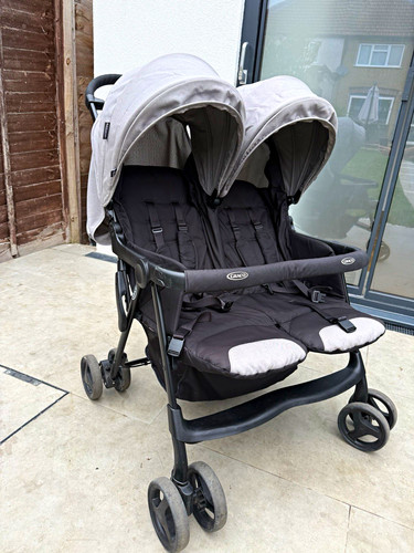 Graco double pushchair - double, twin